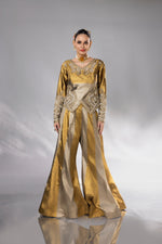 Load image into Gallery viewer, Gold Tissue Paisley Set