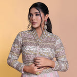 Load image into Gallery viewer, Multicolour jacket style indowestern
