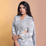 Load image into Gallery viewer, Grace Blue drape skirt
