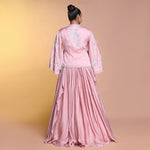 Load image into Gallery viewer, Pink jacket style indowestern

