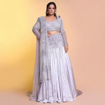 Load image into Gallery viewer, Grey trail fish cut outfit
