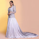 Load image into Gallery viewer, Grey trail fish cut outfit
