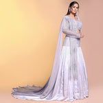 Load image into Gallery viewer, Grey trail fish cut outfit
