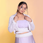 Load image into Gallery viewer, Ombrae lehenga with jacket style indowestern
