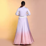 Load image into Gallery viewer, Ombrae lehenga with jacket style indowestern
