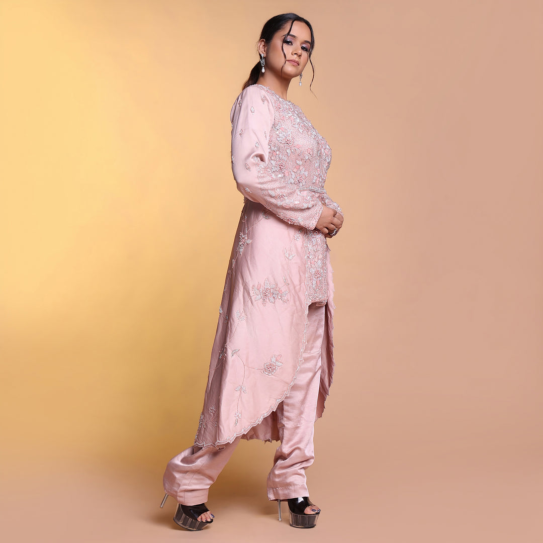 High low jacket style indowestern