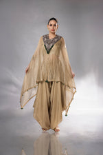 Load image into Gallery viewer, Fusion Cape &amp; Dhoti Pant Set