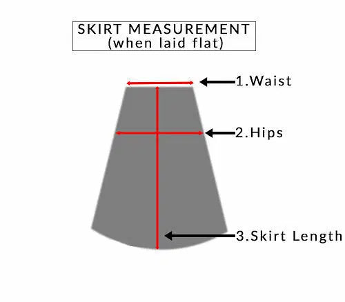 PETTICOAT MEASUREMENTS